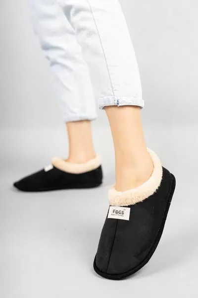 Unisex Black Wool Winter Pants,