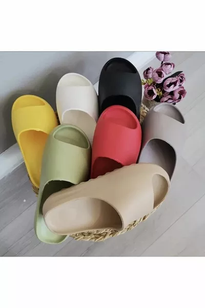 Unisexe Yezy Slide Mode Casual Piscine Mer Street Sports Pantoufles