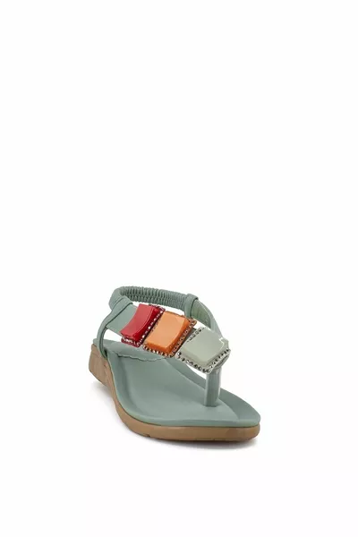 C Dames Sandalen Groen