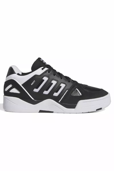 Midcity Low Herren Schwarze Turnschuhe 