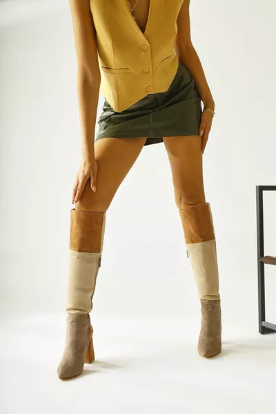 كاميا تان بيج مينك أحذية الكمبيوتر المحمول