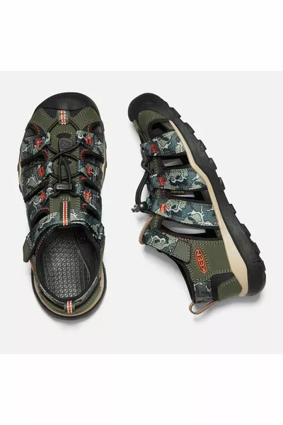 صندل نيوبورت نيو  أخضر للأولاد