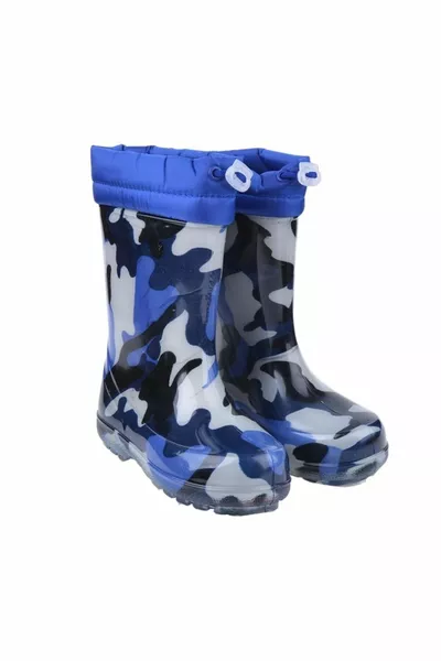 أحذية الموضة  أحذية معطف واق من المطر للأولاد