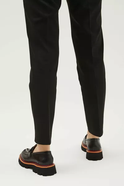 حذاء لوفر جلد طبيعي للسيدات   مليار Ayk 