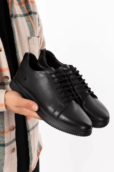 Натуральная кожа мужская повседневная кожаная обувь