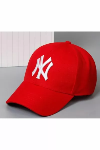 Unisex Ny 3-Piece Red Set Hat