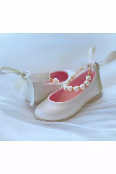 Ballerines en perles pour fille