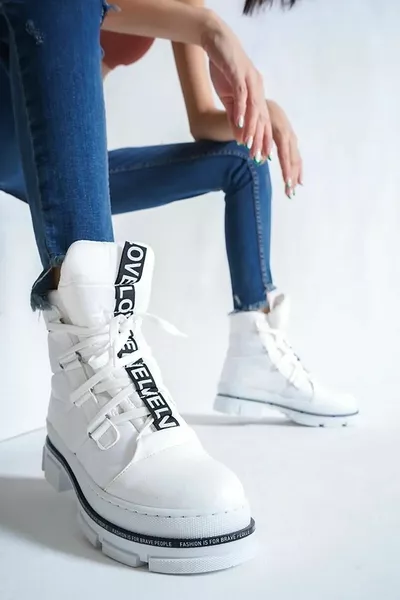 Дамски ботуши за сняг Viva Thermo Sole Водоустойчив парашутен плат