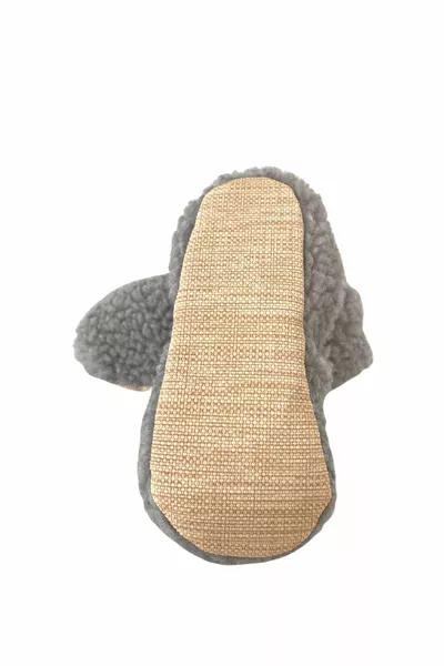 رمادي القطيفة القطن عدم الانزلاق الخطوة الأولى الجوارب الطفل