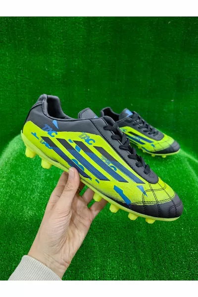 Роналдо Модел Удобни ортопедични обувки с връзки с шипове, футболни обувки