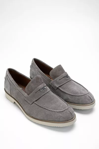 أحذية لوفر من الجلد الطبيعي للرجال   Erk Ayk 