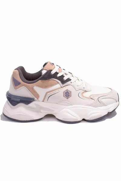 Madax Pu Beige Orthopedische Dames Sneakers