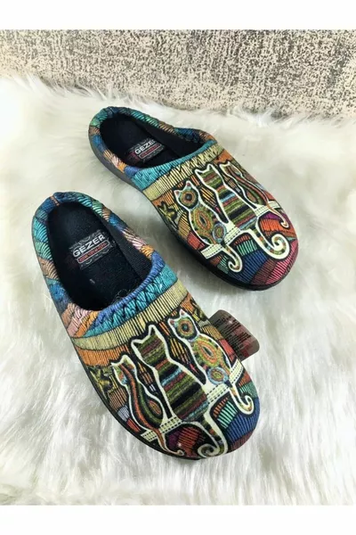 Golden Step Женские зимние клетчатые тапочки нового сезона с рисунком для дома, гостей и приданого (узкий крой)