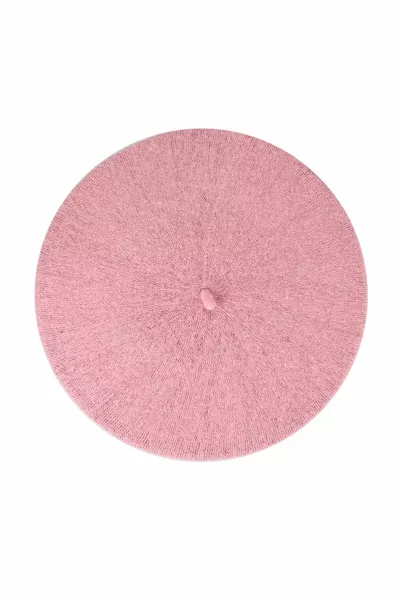 French Painter Australian Wool Felt Beanie Light Pink
