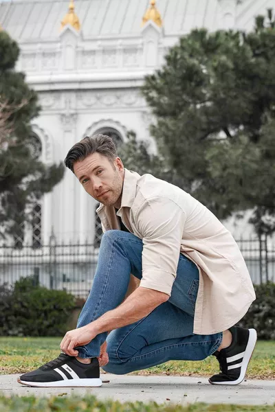  Noir - Blanc Sneaker Homme Sneakers Casual