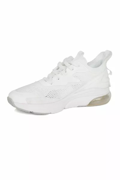 سنيكرز جلد طبيعي أبيض للسيدات 