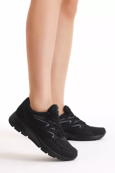 Baskets unisexes noires fumées -0