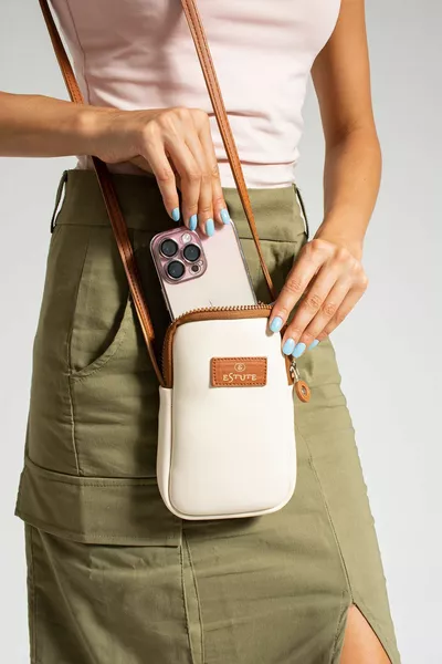 Unisex 2 Pack Telefoonhouder Verstelbare Crossbody Tas