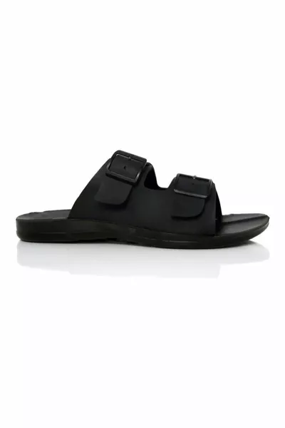 Pantofole da uomo estive con doppia fibbia - Scarpe passo dopo passo