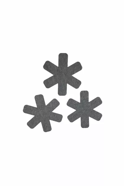 Derya Mitgift 3 Stück Töpfe und Pfannen Schutz Anti-Kratzer Filz