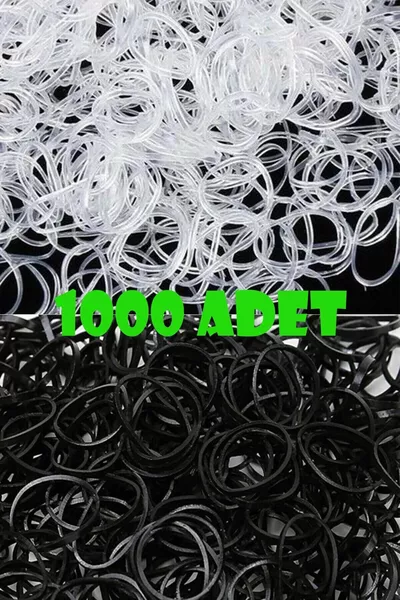  Pièces Noir  Pièces Transparent Total  Pièces Élastique Tresse Cheveux