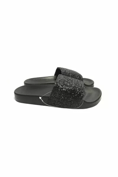 شباشب لامعة سوداء لامعة نسائية