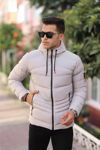 المياه و WINDPROOF الرجال مقنعين معطف الشتاء معطف البخاخ معطف