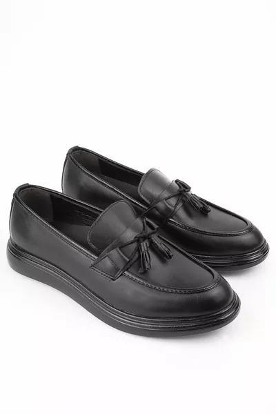 الرجال الأسود شرابة أحذية كلاسيكية عارضة الزفاف الخطوبة أحذية