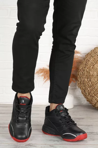  Баскетбольные мужские кроссовки Черный - Красный