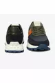Herren Light Navy Blau Fliesen Echtleder Turnschuhe 
