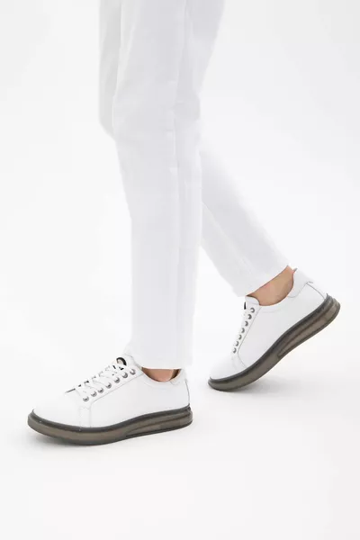 Scarpe da ginnastica e scarpe da ginnastica da uomo in vera pelle   Erk Ayk 