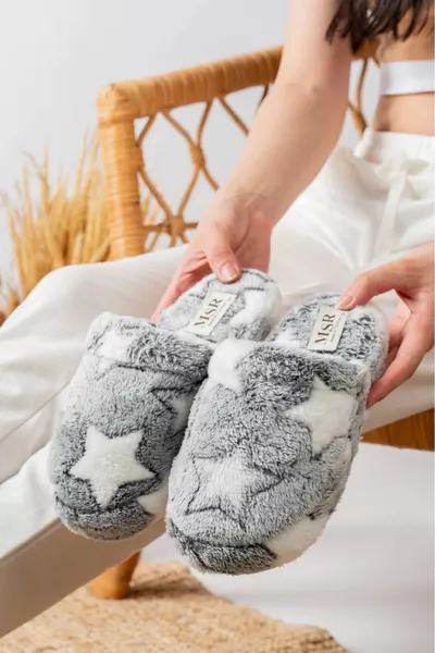 Confezione da 2 pantofole anteriori chiuse Pantofole da casa Set di bundle per dote