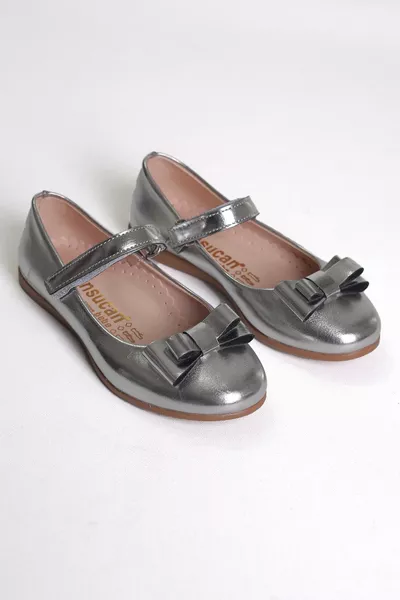 Hiley Grey Ballerines pour filles