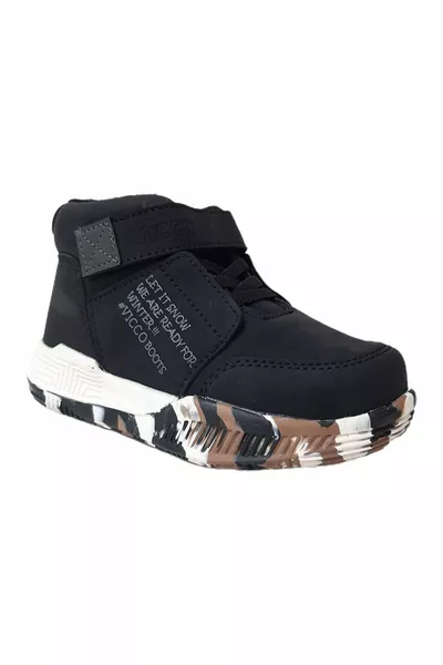 Dallas Детские Ботинки Черные