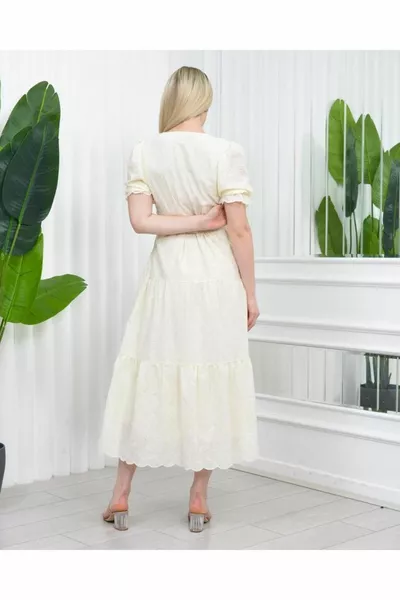 فستان فيستو بحزام