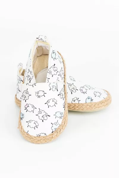 Agnello Modello Stivaletti in vimini per bambini