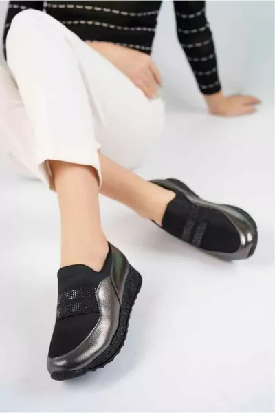 Casual orthopedische schoenen met twee stenen