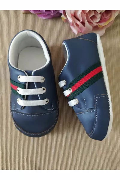 Bebiccino Baby Stripe Leather Converse