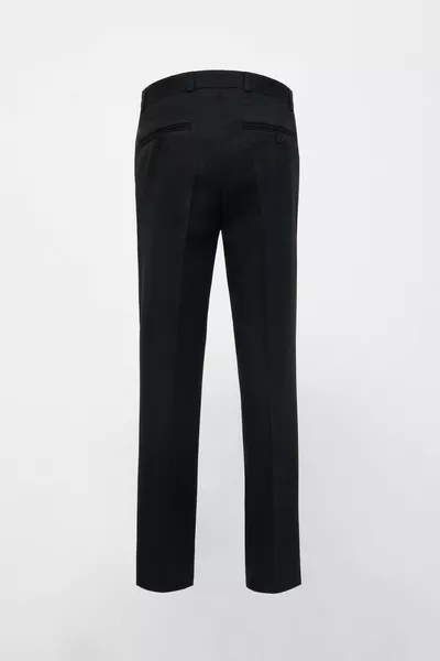 بنطلون قماش أسود كلاسيكي للصبيان