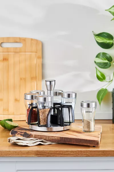 Cam Danica 7 Parça Round Baharat Takımı 7 Parça  ml