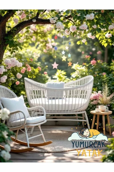 Yumurcak Yatak Bebek Oval Yatak  Cm