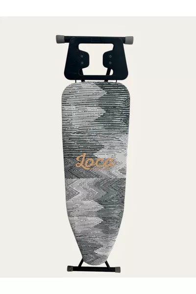 Pollycotton (*)cm Special Fire-Resistant Surface Ironing Board Cover Black/White