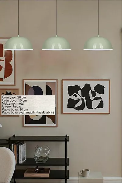 Подвесной светильник Lipeo Mint зеленого цвета, одинарный, для гостиной, кухни, парикмахерской, кафе, декоративное освещение, детский сад