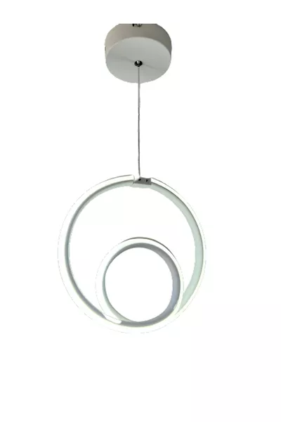 MINEL DEKOR HÄNGELEUCHTE RUNDES MODELL, MODERNE BELEUCHTUNG, DEKORATIVE ELEGANTE KRONLEUCHTE