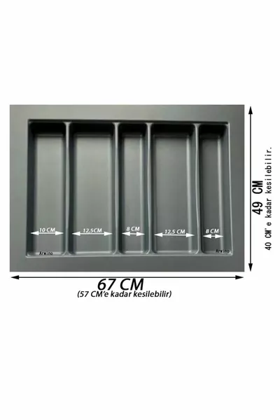 Органайзер за чекмедже  Лъжици  Черпици (Може да се реже до CM)