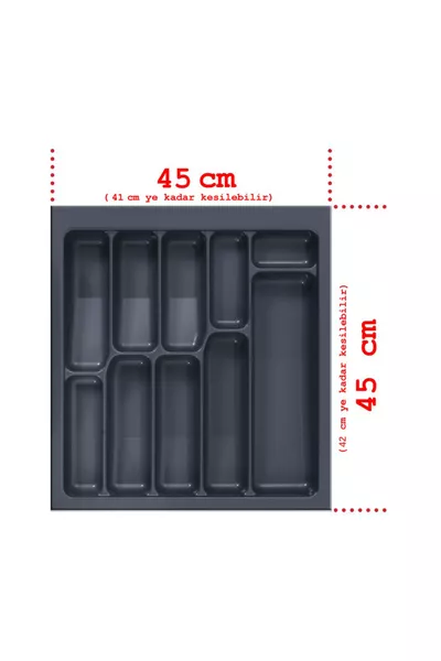 NETAKS Кутия за прибори с пясъчна повърхност