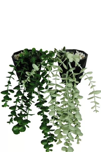 Комплект от 2 мини изкуствени евкалиптови цветя