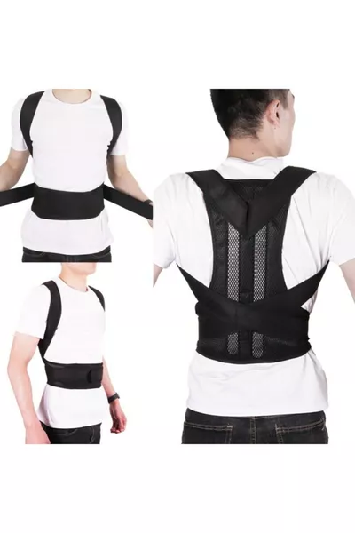 Corset médical pour posture droite Orthopédique anti-cambrure Corset de maintien de posture pour athlète