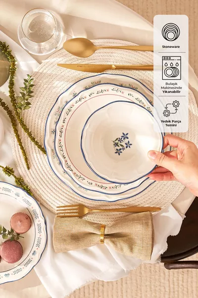 Столовый сервиз Farina Porselen на 6 персон, 6 предметов