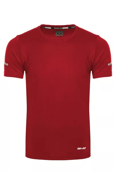 Ghassy Co. Men's Moisture-Wicking Quick-Dry Athletic Technical Performance Sports T-Shirt